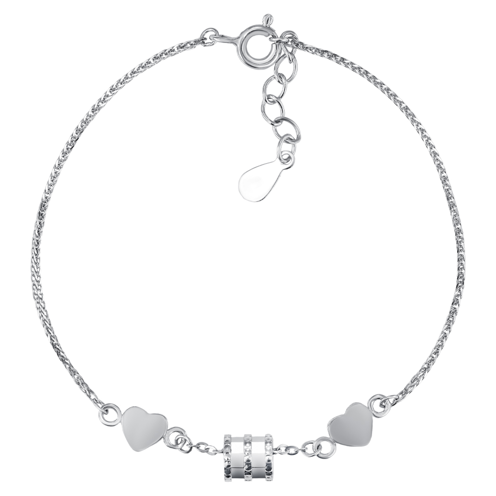Серебряный браслет. Артикул SL00042-B/12