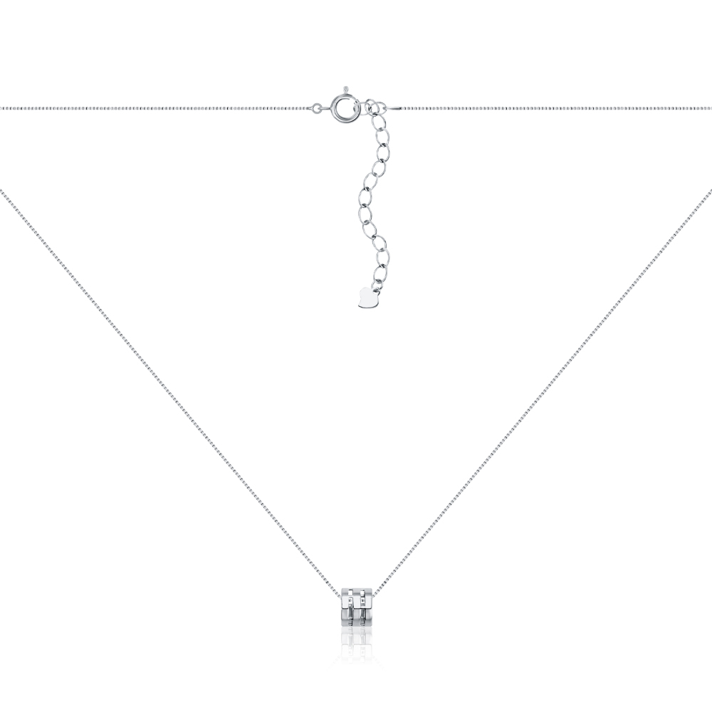 Срібне кольє SN00656-K/12