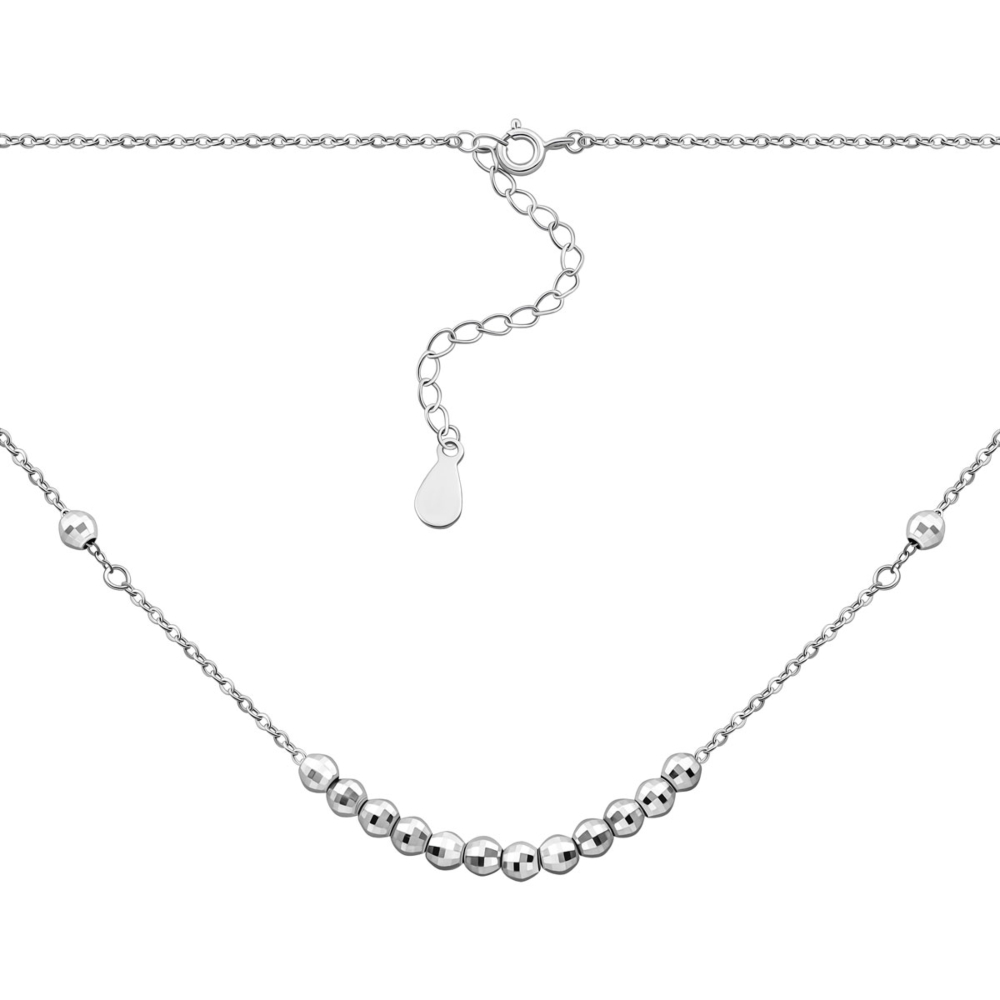 Серебряное колье. Артикул UG5SN01291