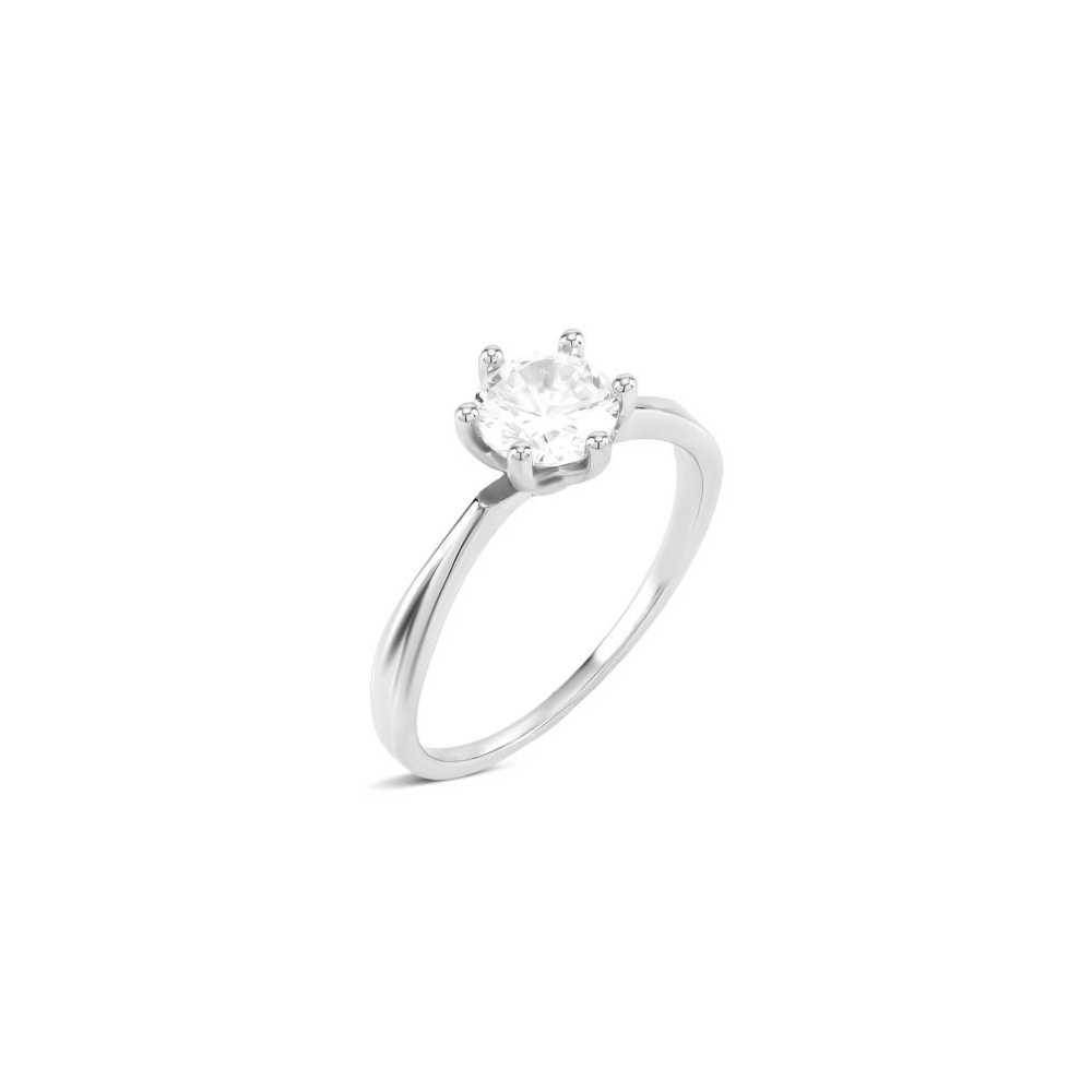 Серебряное кольцо с фианитом. Артикул UG5SR00375