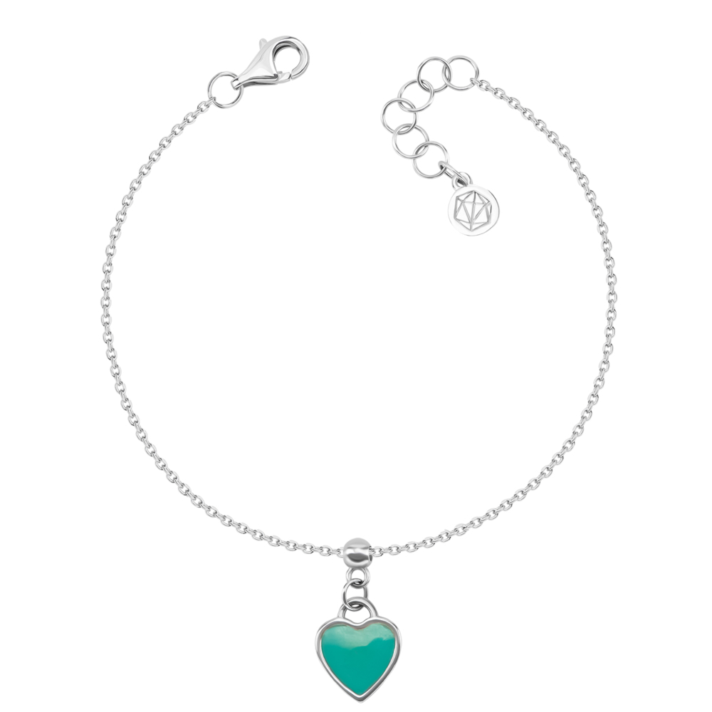 Серебряный браслет с эмалью. Артикул UG54141ebir