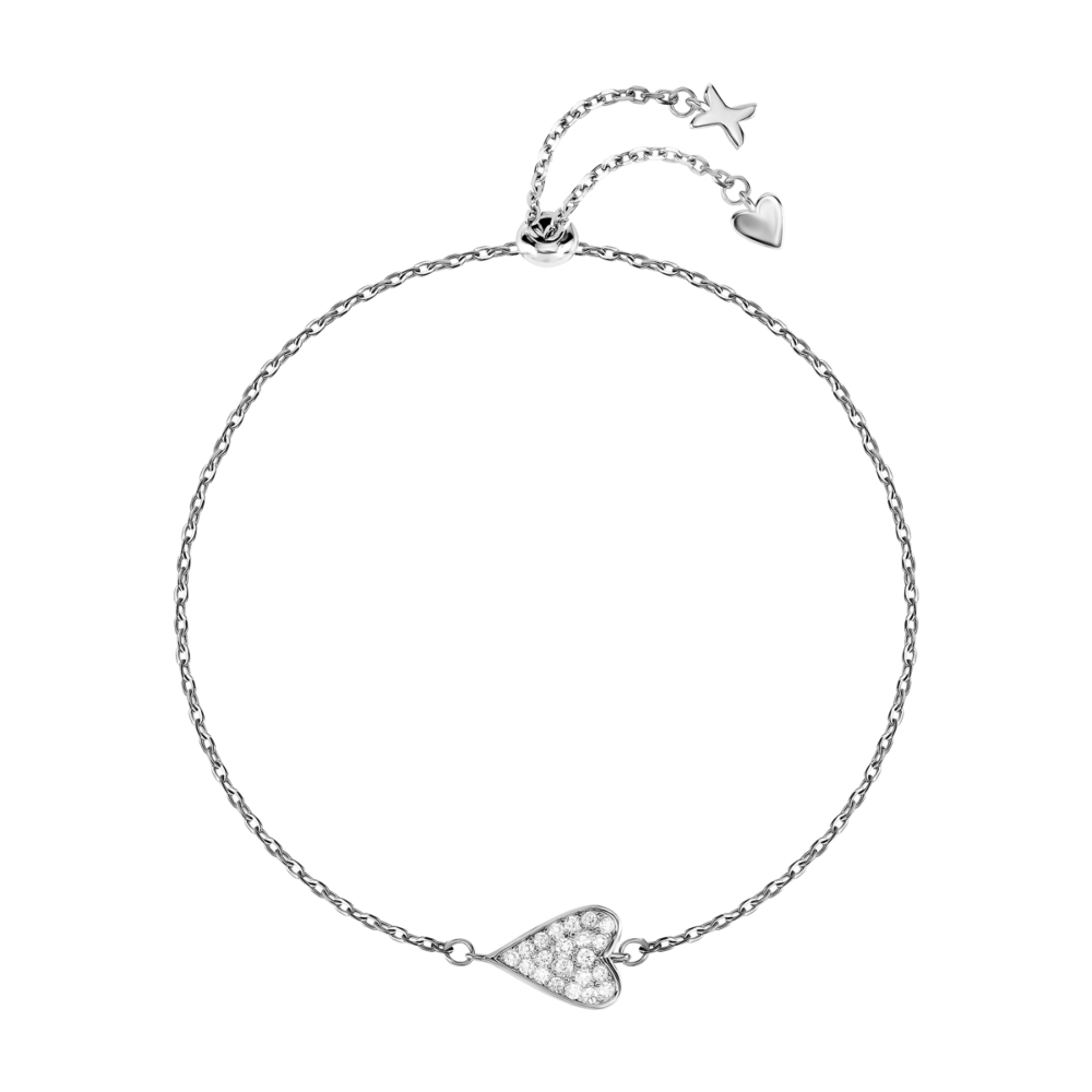 Серебряный браслет с фианитами. Артикул UG5PDR02722