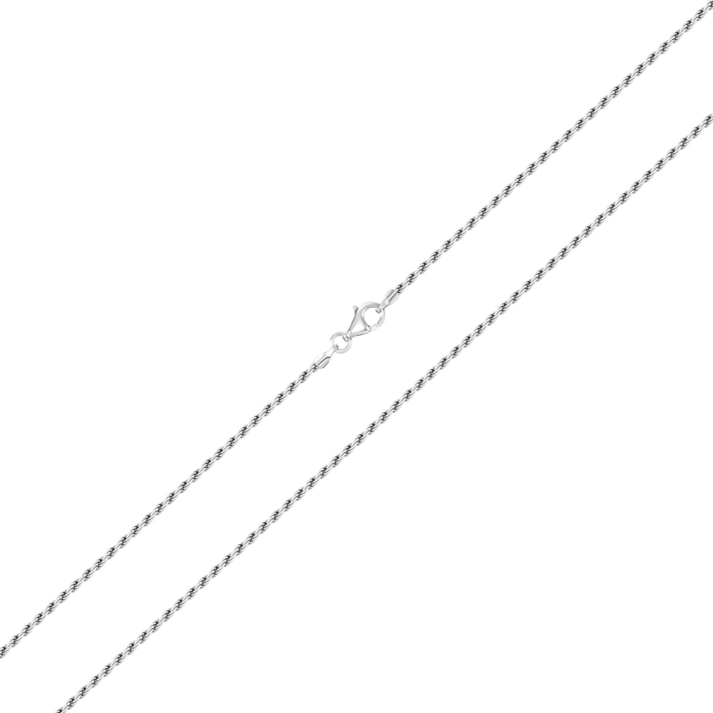 Срібний ланцюжок. Артикул UG5CORDA 30 Rod.Rh