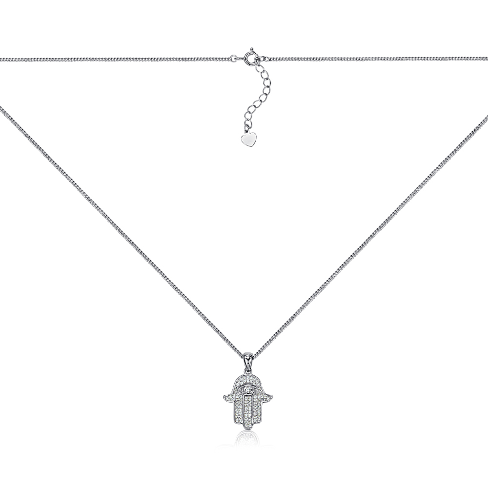 Серебряное колье SZDN03586-K/12/1