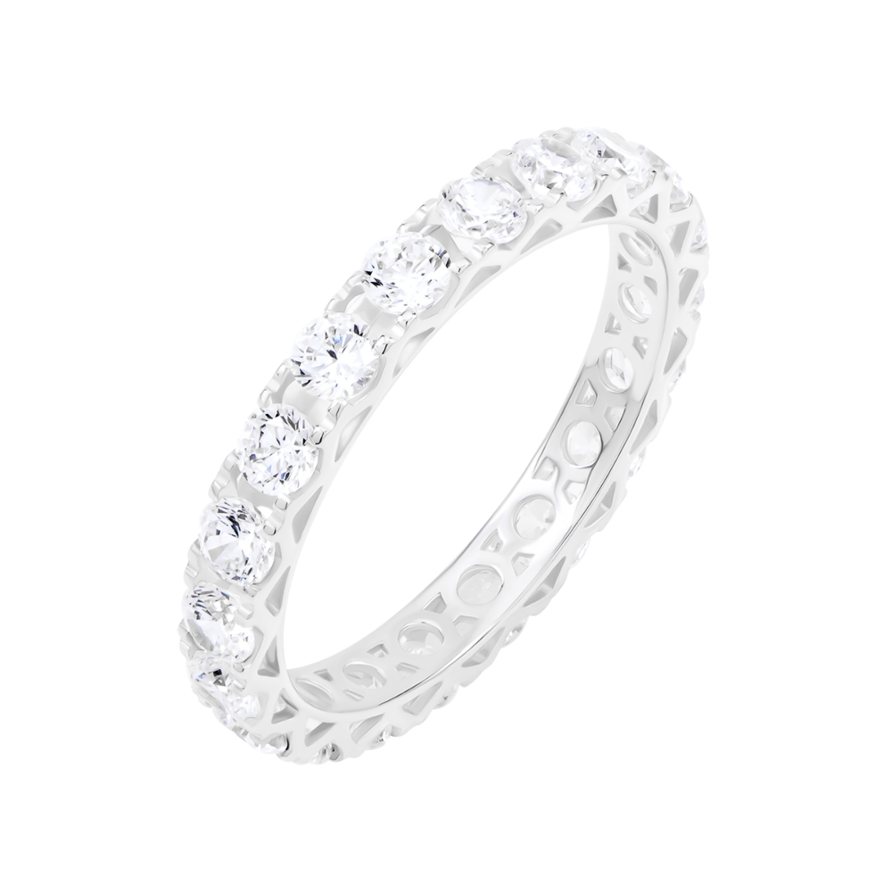 Золота каблучка з фіанітами Tesori. Артикул UG513317/02/1/4204