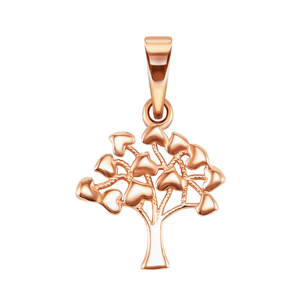 Золотая подвеска Дерево. Артикул UG530/0464/00/01/01