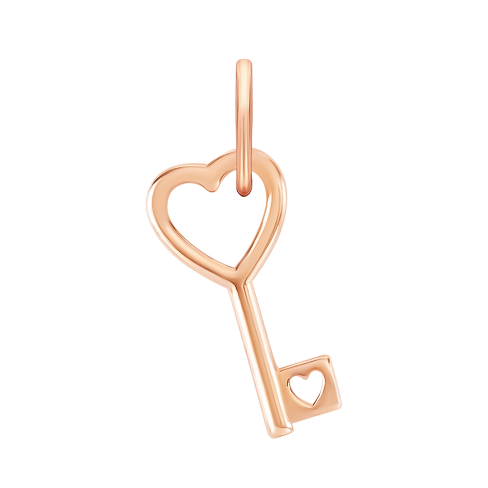 Золотая подвеска Ключик. Артикул UG530/0435/00/01/01