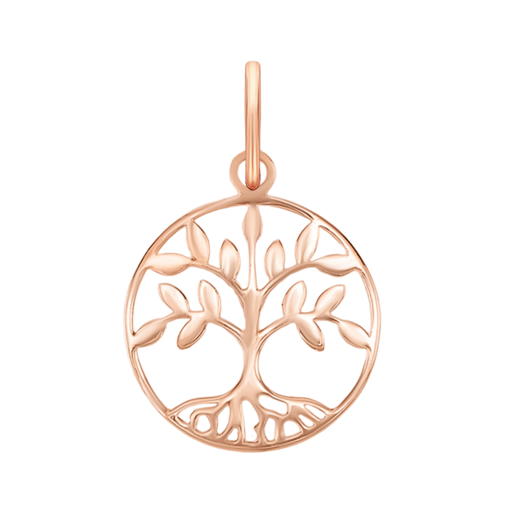 Золота підвіска Дерево. Артикул UG530/0446/00/01/01