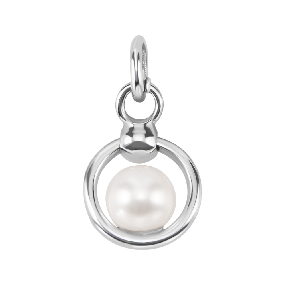 Золота підвіска з перлиною. Артикул UG53/51/087/1