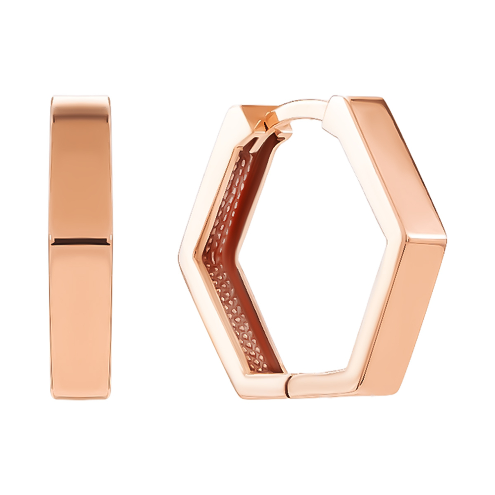 Золотые серьги-конго. Артикул UG52112031701