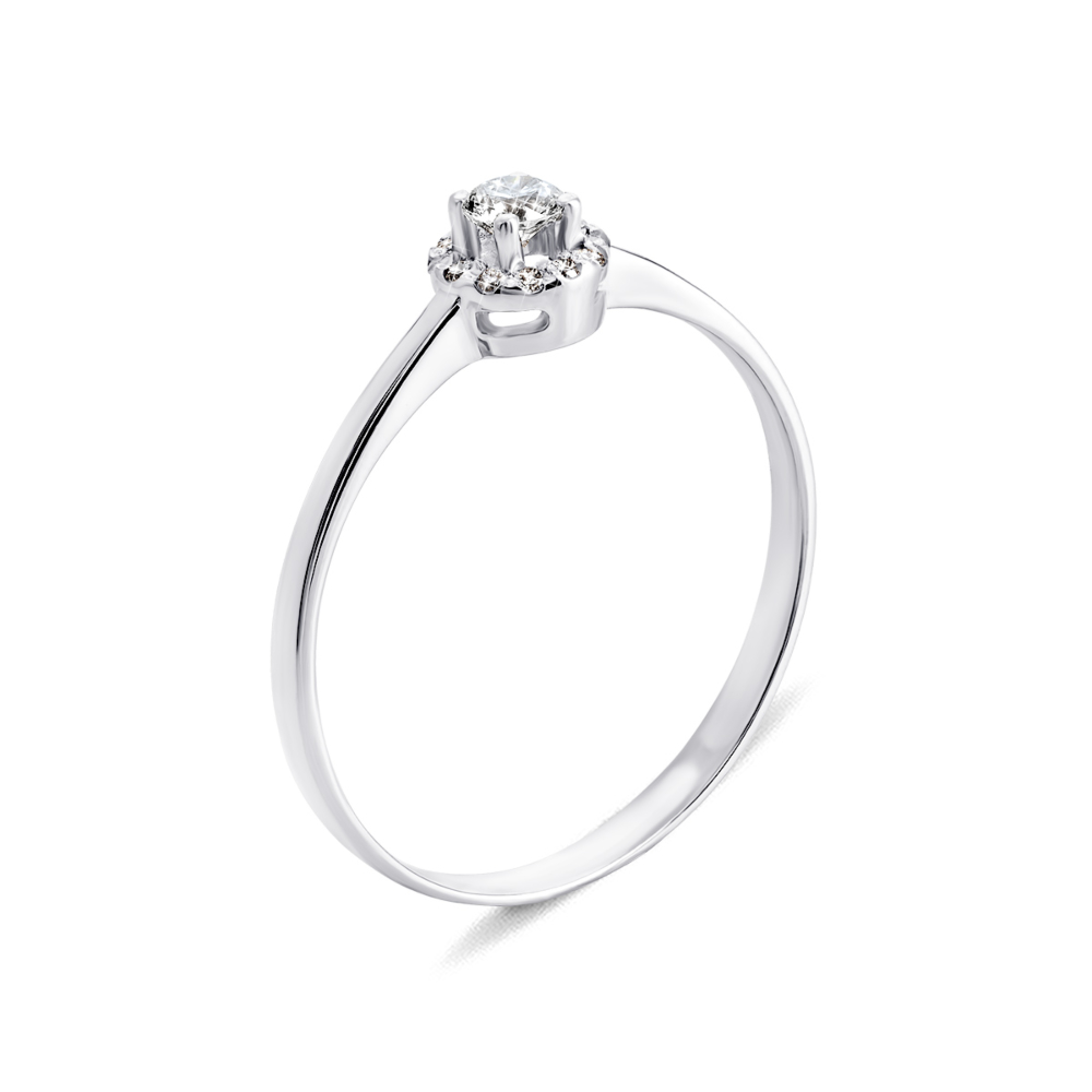 Золотое кольцо с бриллиантами. Артикул UG5113128/1