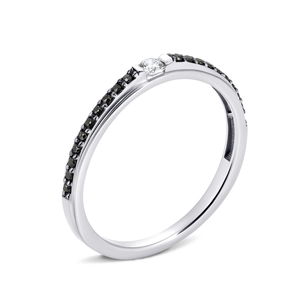 Золотое кольцо с бриллиантами. Артикул UG553568/02/1/10384