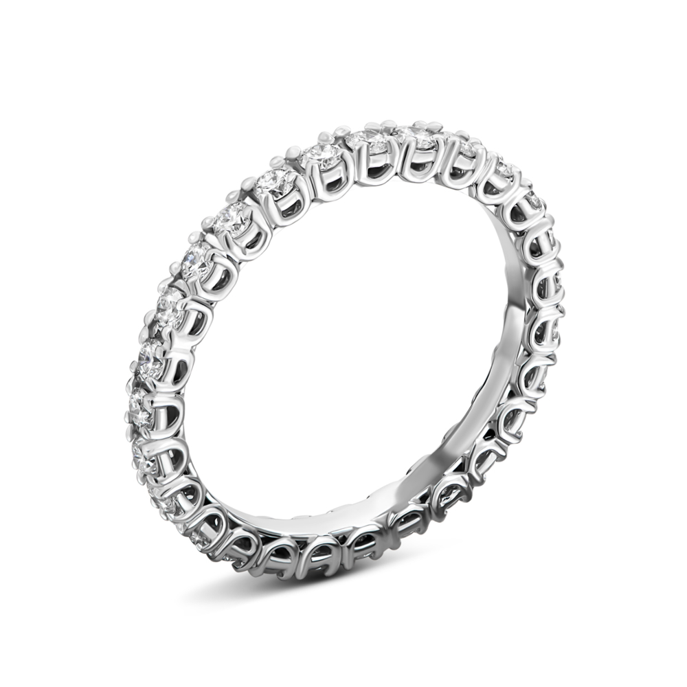 Золотое кольцо с бриллиантами.Артикул UG5B235Б.1