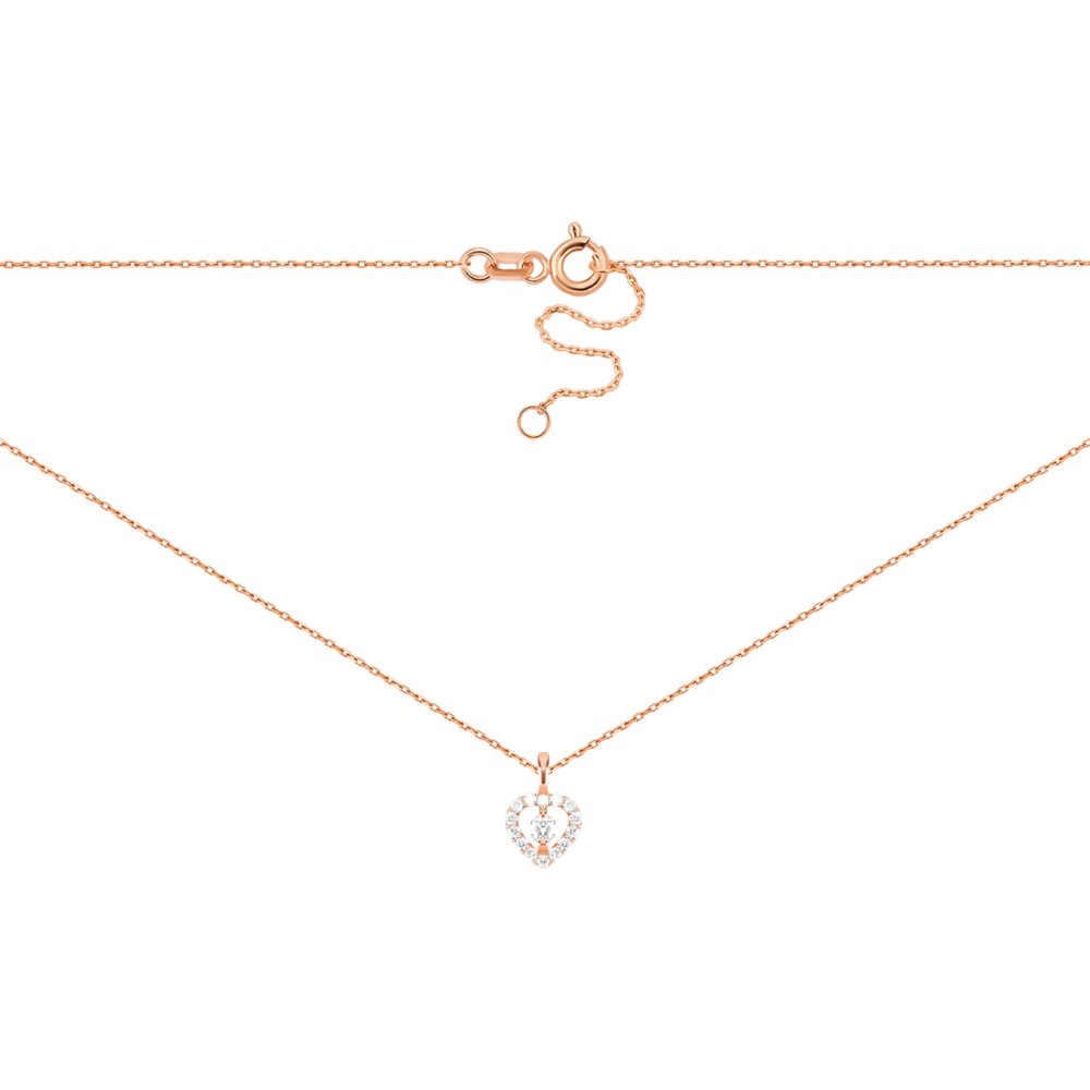 Золотое колье с бриллиантами. Артикул UG54111011901 D