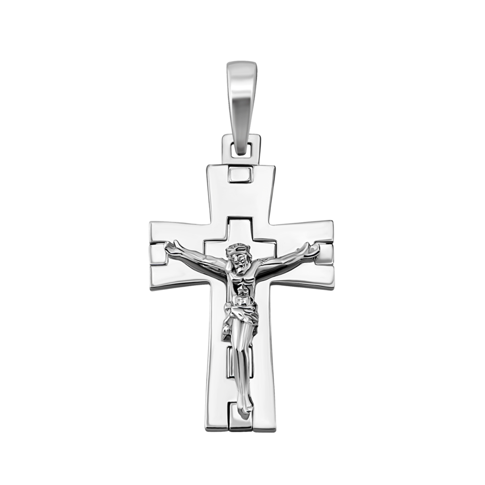 Золотой крестик. Распятие Христа.Артикул UG53012015602