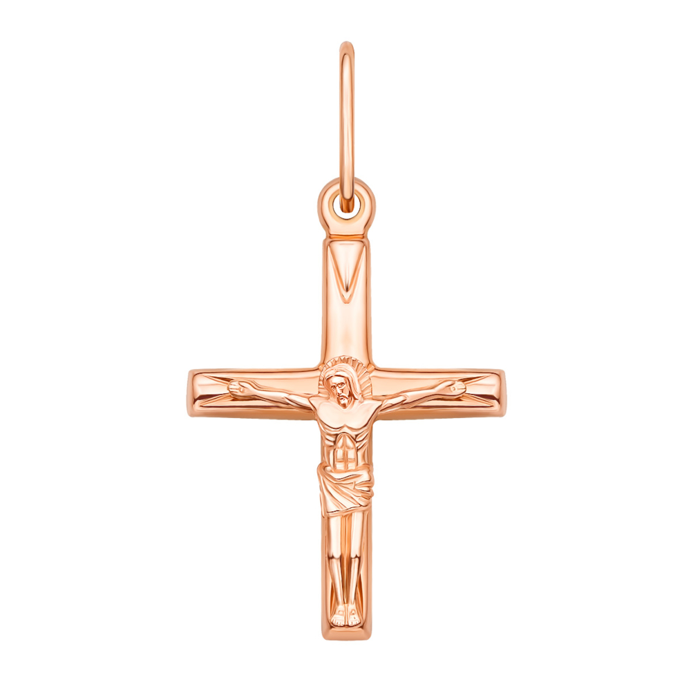 Золотой крестик. Распятие Христа (30450/01/0)