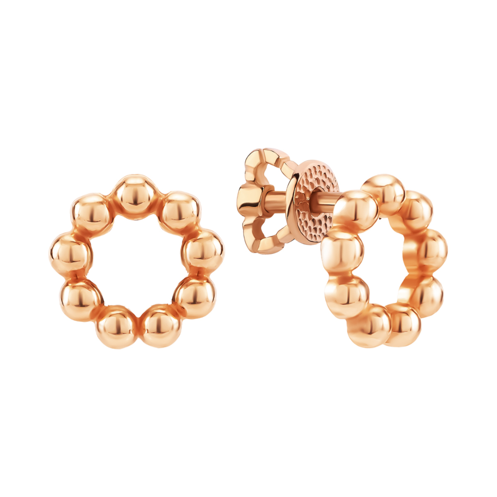 Золотые пусеты. Артикул UG5СП948и