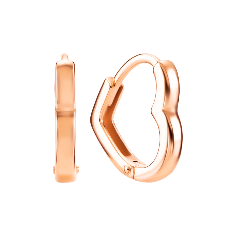 Золоті сережки-конго. Артикул UG520/0394/00/01/01